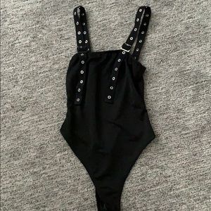 New Pretty little thing black bodysuit